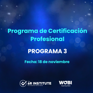 Programas de Certificación Profesional  - Programa 3