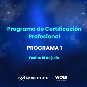 Programa de Certificación Profesional - Programa 1